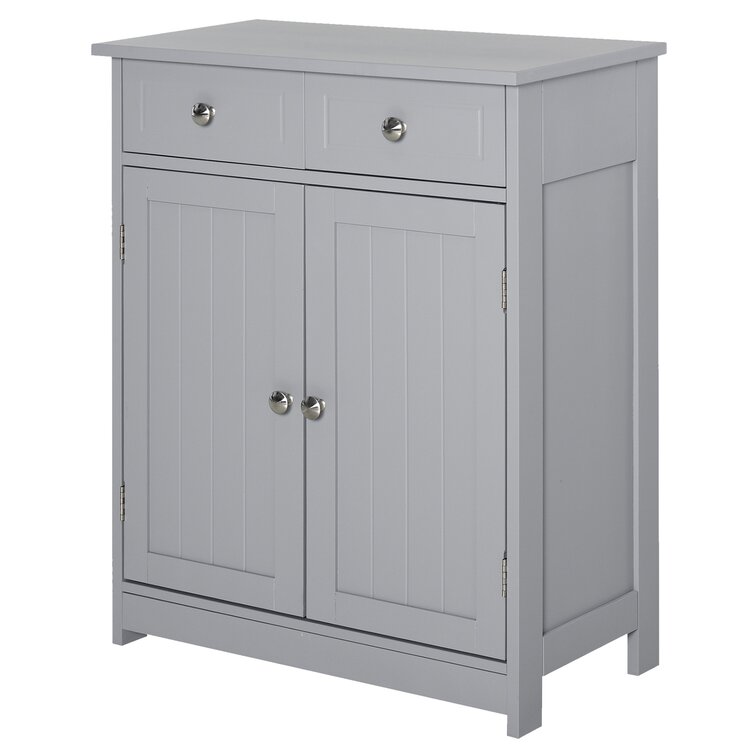 Caerphilly 23.5'' W X 29.5'' H X 11.75'' D Free Standing Bathroom Cabinet 